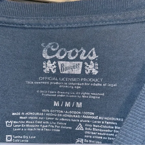 Men’s Coors Brand T-Shirt - Picture 5 of 5